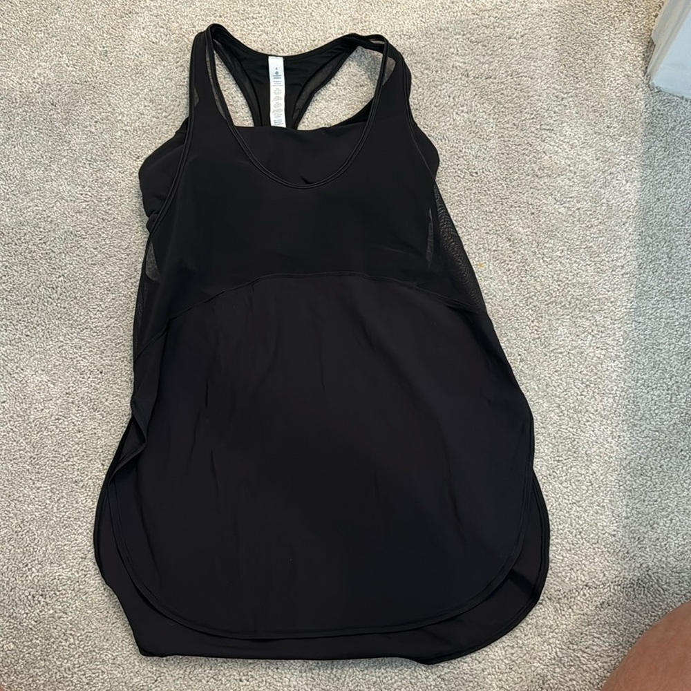 Lululemon tank top with built in sports bra